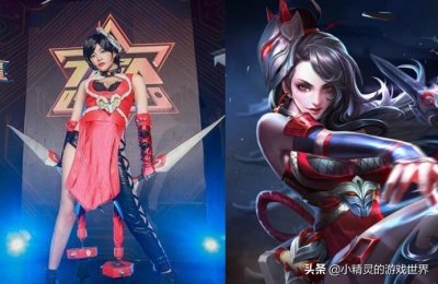 ​王者荣耀：7个女英雄COS，不知火舞很美，最后一个很多玩家认不出