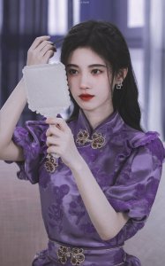 ​仿若如画中走出的小说女主鞠婧祎