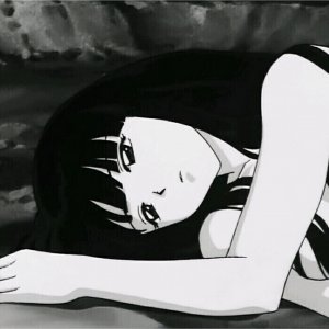 ​黑暗冷艳的动漫女生头像｜你开心的话，忘了我也没关系