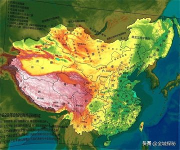 ​清代西北地区的版图有多“漂亮”？一组数据让你看明白。