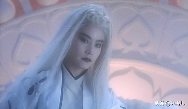 10版白发魔女：蒋勤勤美艳，林青霞经典，她是童年最难忘的记忆