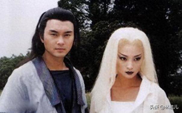 10版白发魔女：蒋勤勤美艳，林青霞经典，她是童年最难忘的记忆