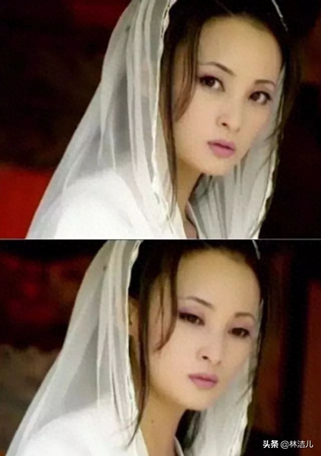 10版白发魔女：蒋勤勤美艳，林青霞经典，她是童年最难忘的记忆