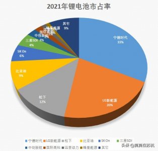 ​锂电池十大名牌排名（全球锂电池品牌排行榜公布）