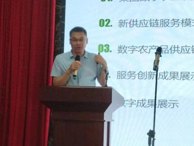 张研:一步一步探索数字农产品供应链