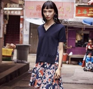 射手座日本明星yuka, 长相清秀,爱情甜蜜