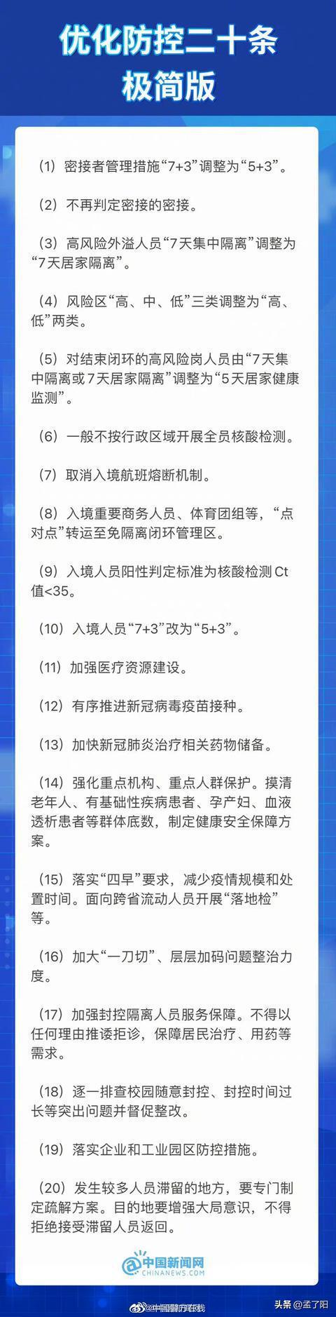 最新！国家卫健委调整防疫措施，不再判定密接的密接-