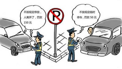 ​机动车未按规定停放怎么处罚