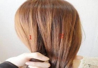 ​蝎子辫的编法