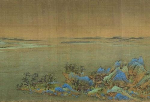 千里江山图的艺术手法是什么