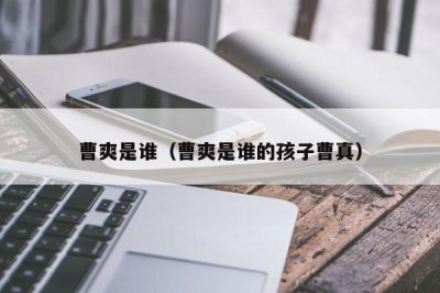 ​曹爽是谁（曹爽是谁的孩子曹真）