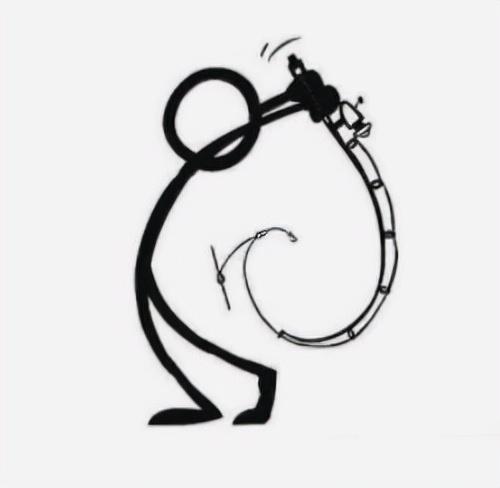 超简单的火柴人炫酷画法(简单易上手的火柴人动作简笔画搞笑来袭)(5)