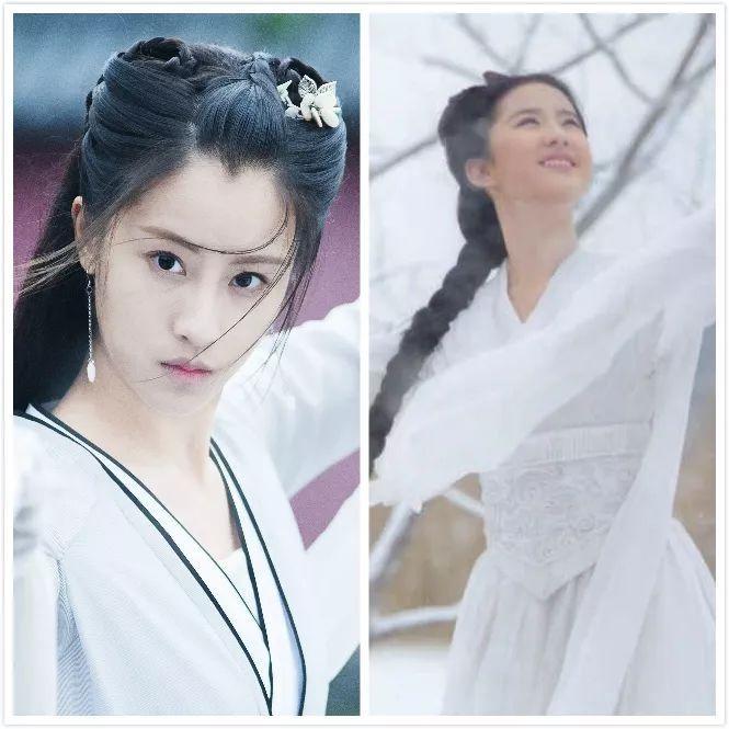 酷似刘亦菲的女星有3位，刘诗诗杨采钰已名声不小，她却还未出名