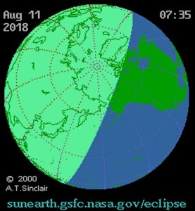 ​2018年8月11日日偏食