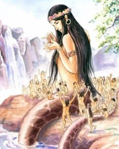 ​青蛙变女神：女娲形象的神奇演变