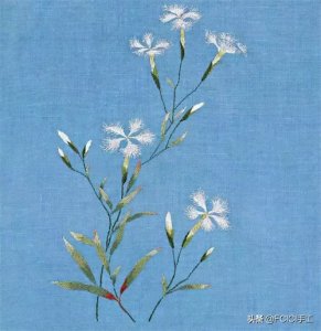 ​基础刺绣花型图案分享，适合初学入门的手工爱好者