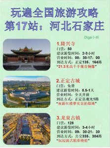 ​石家庄旅游，优先选择这15个景点