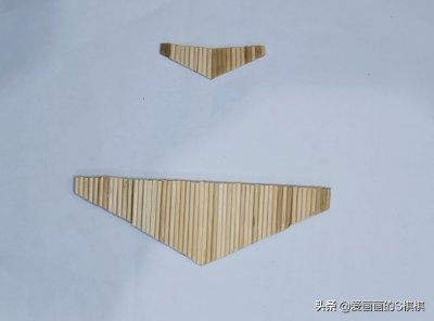 ​少儿美术创意手工作品《飞机》废物利用，用竹签做儿童玩具飞机