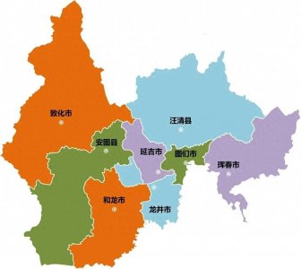 ​分享全国县级城市:(15)吉林省——汪清县