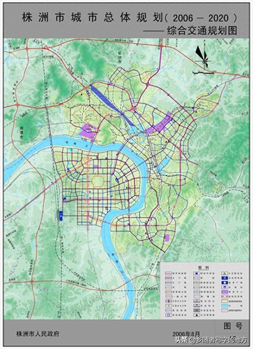 高清！湖南省株洲市城市总体规划图，建议收藏