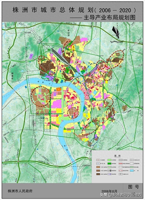 高清！湖南省株洲市城市总体规划图，建议收藏