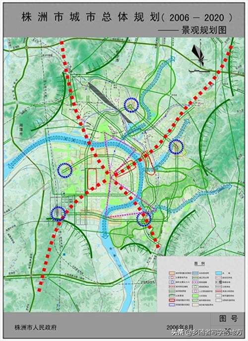 高清！湖南省株洲市城市总体规划图，建议收藏