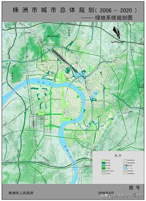 高清！湖南省株洲市城市总体规划图，建议收藏