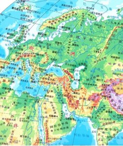 ​阿塞拜疆和哈萨克斯坦都在里海沿岸，里海不是海，是第一大湖泊