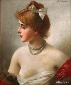 ​一组古典女性肖像油画，这也太有气质了吧︱艺术名画