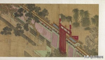 ​明代工笔画名作高清欣赏一：仇英     汉宫春晓图（二种）