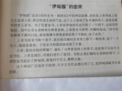 ​伊甸园的由来