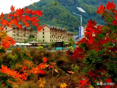 ​本溪汤沟花溪沐温泉小镇枫情万种