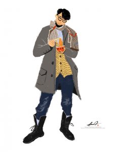 ​我欲黄沙万里觅封侯！