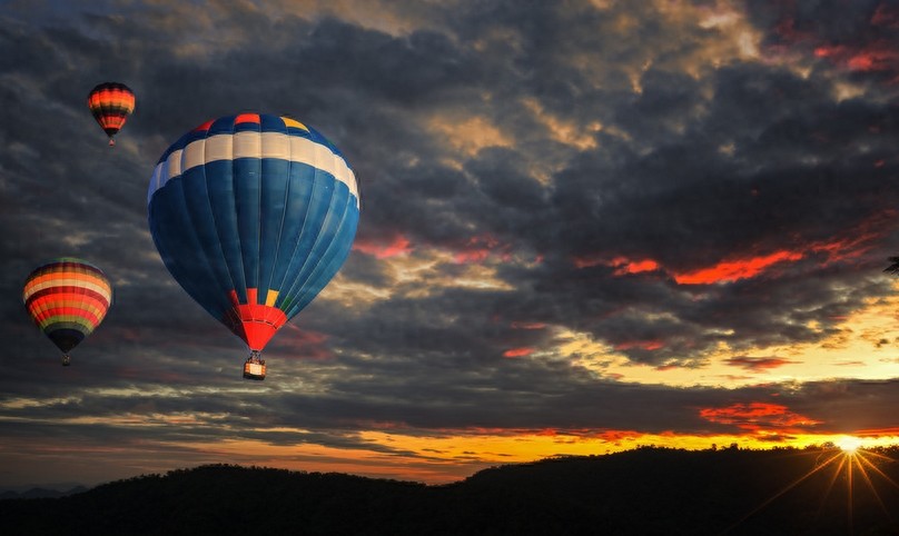 组图:热气球到底有多美?有机会要去体验才知道!