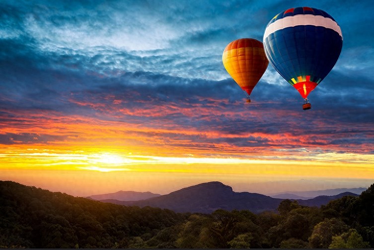 组图:热气球到底有多美?有机会要去体验才知道!