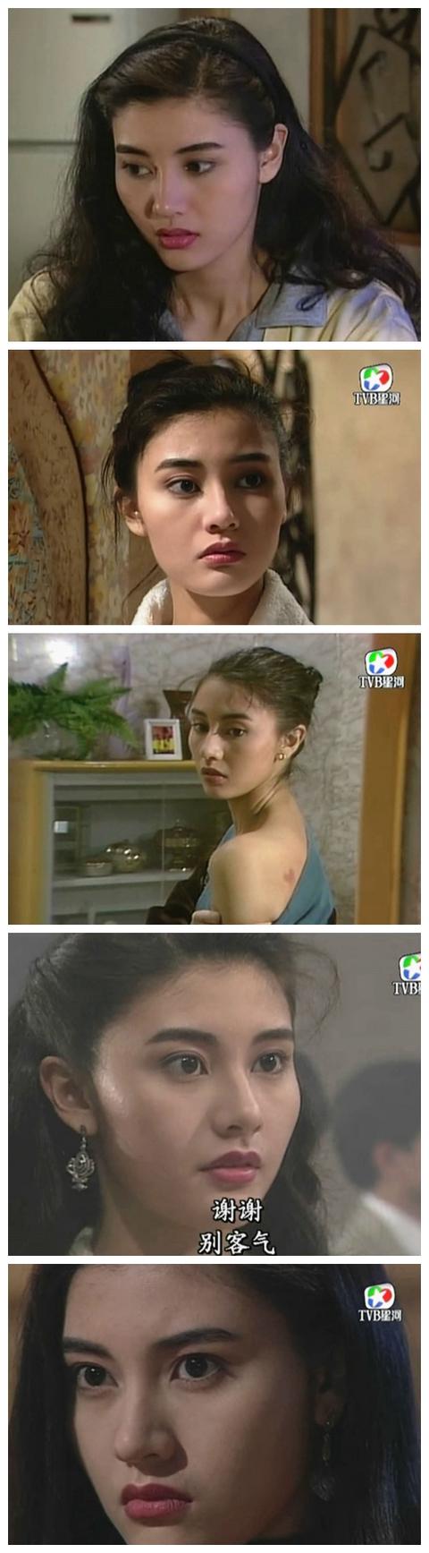 李嘉欣黎明年轻时的盛世容颜(当年美得不像人类的李嘉欣黎明)(5)