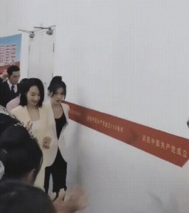 ​胡歌刘诗诗轩辕剑宣传，胡歌刘诗诗后台相视一笑太甜了