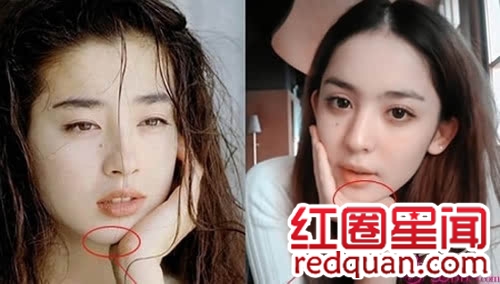 古力娜扎与前男友舌吻自拍照曝光 古力娜扎整容下巴变长是真的吗