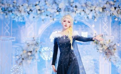 ​冰雪奇缘让她们给老公换上迪士尼公主装！网友：竟然有点好看？