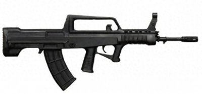 ​解放军03式突击步枪，曾与95竞技并未全面列装，但在边防得到重用