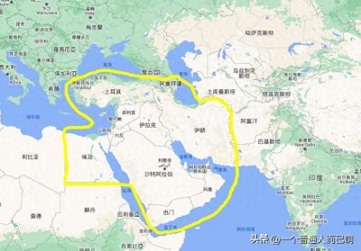 ​盘点中东地理范围和所包含的国家