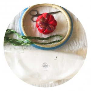 ​新手小白必学苏绣入门教程（纯干货）第一则