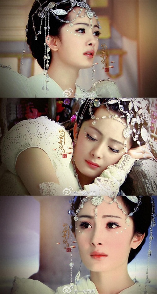 杨幂最惊艳特别仙的古装造型夕瑶图片大全