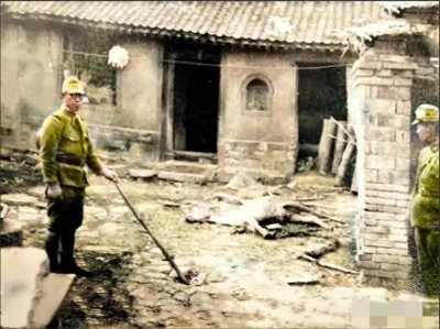 ​1939年，日军高级将领阿部规秀毙命的现场，这种下场罪有应得