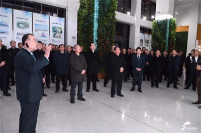 ​观摩中国食品谷项目，这里将形成生鲜农产品集散大动脉