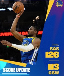 ​勇士不敌马刺，没有库里的勇士什么水平？潮水退了才知道谁在裸泳