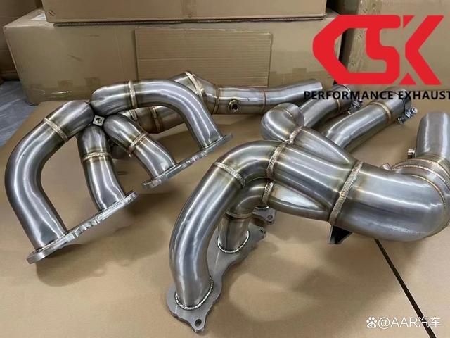 “大鹏展翅”奔驰SLS，升级CSK芭蕉直通头段，轰鸣嗨翻天~-