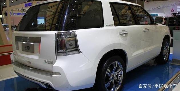 首都中大型SUV：北汽B90啥时候上市？这外观不知道吸引多少中年人-