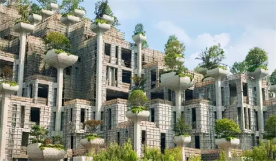 ​古巴比伦空中花园复原图（空中花园现在还真是存在吗）